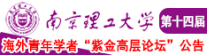 我日女人逼免费视频南京理工大学第十四届海外青年学者紫金论坛诚邀海内外英才！